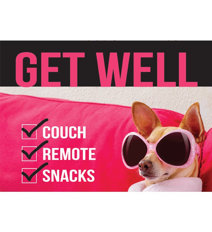 Tins With Pop&reg; Get Well Couch Remote